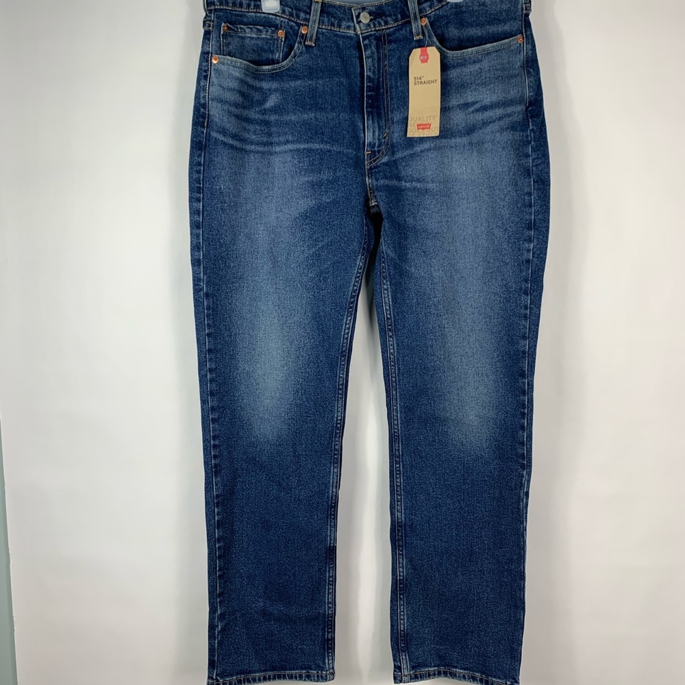 Levi’s 514 Straight Stretch 36X32 Mens Jeans NWT
